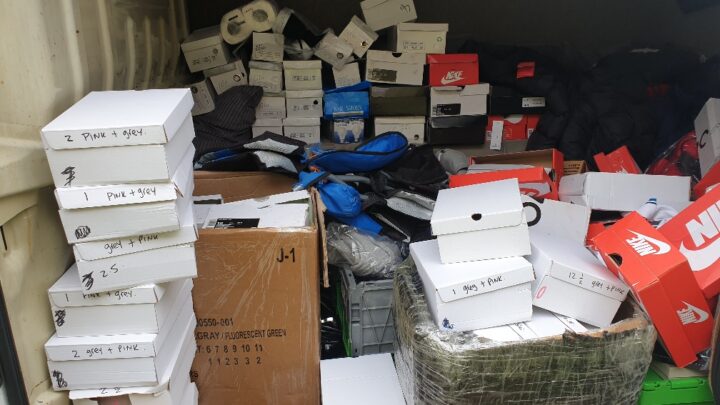 Counterfeit clothes