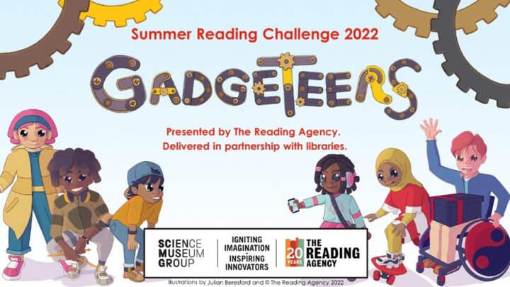 Picture of Summer Reading Challenge 2022, Gatgeteers cartoon