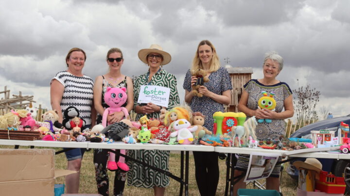 Photo of fete and those helping run it