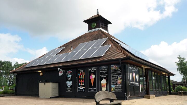 Image of an Energy efficient and Saving building