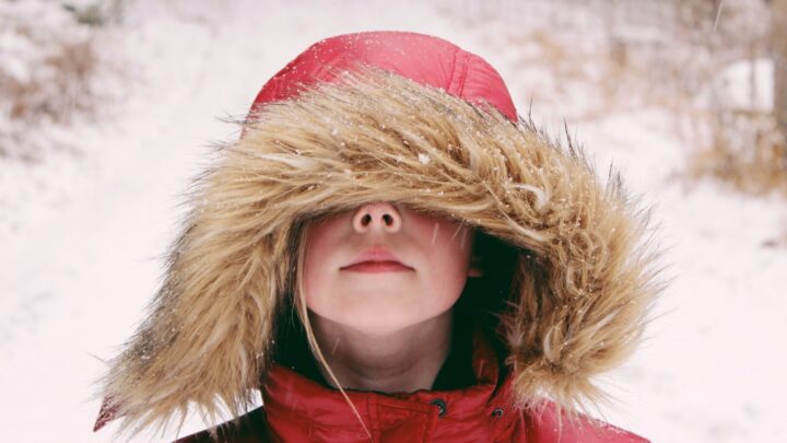 Image of a child in a coat