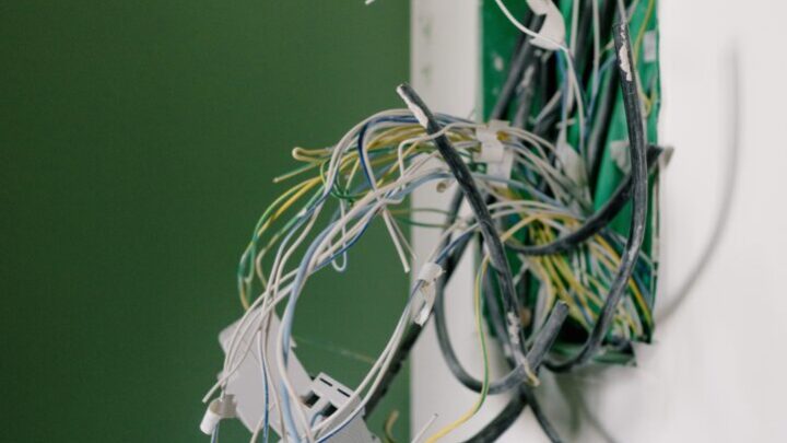 Unsafe electric cables