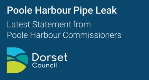 Title card reading Latest Statement from Poole Harbour Commissioners