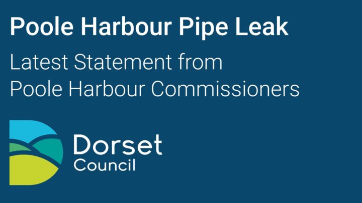 Title card reading Latest Statement from Poole Harbour Commissioners