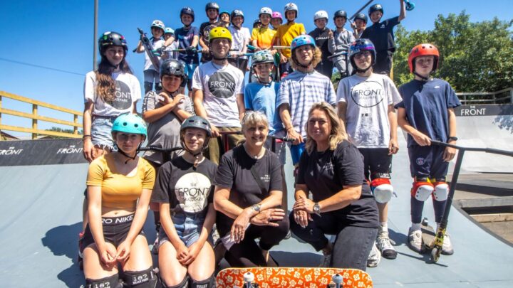 The Weymouth Skate Park Association who received £5,000 from the Dorset Youth Fund
