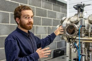 Dr Tom Wallace-Smith of Astral Systems at the company's new base at the Dorset Innovation Park