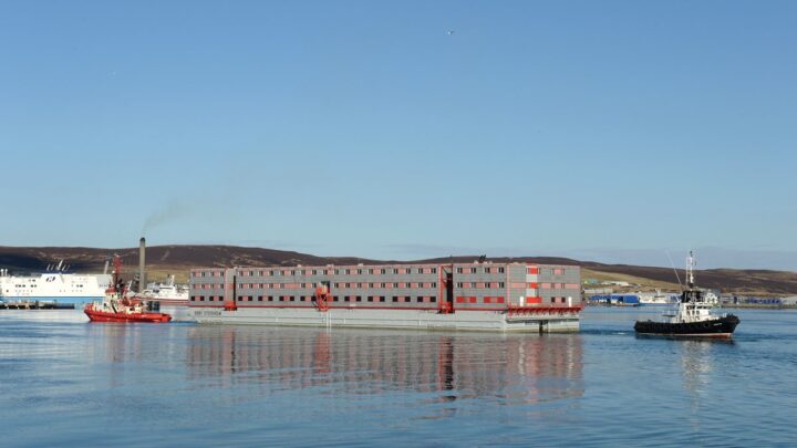 Bibby Stockholm barge