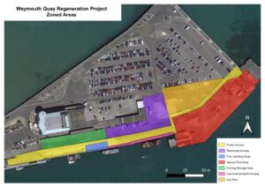 Area of Weymouth Quay being developed