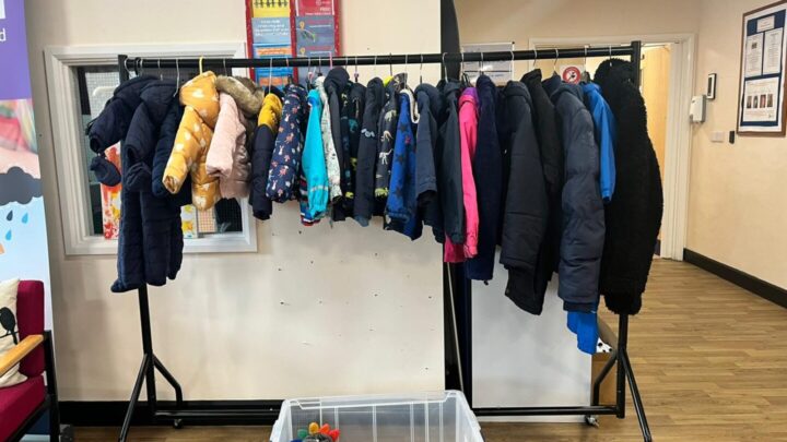 Rail of coats